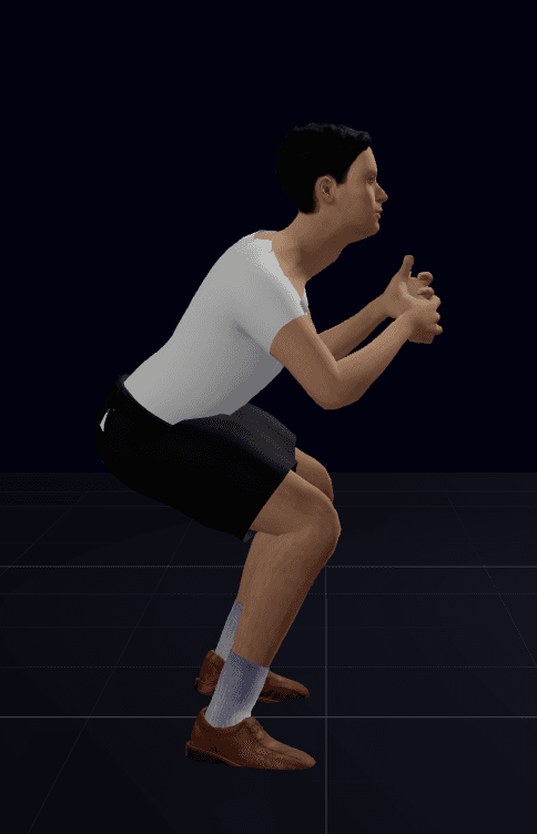 Un squat reconstruit en 3D et rejoué par un avatar anonymisé